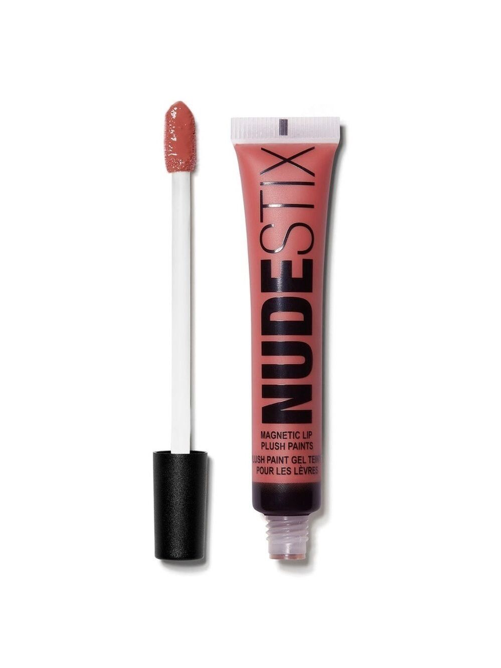 NudeStix WAIKIKI ROSE Magnetic Lip Plush Paint Gel | NEW | Neutral Rose Coral